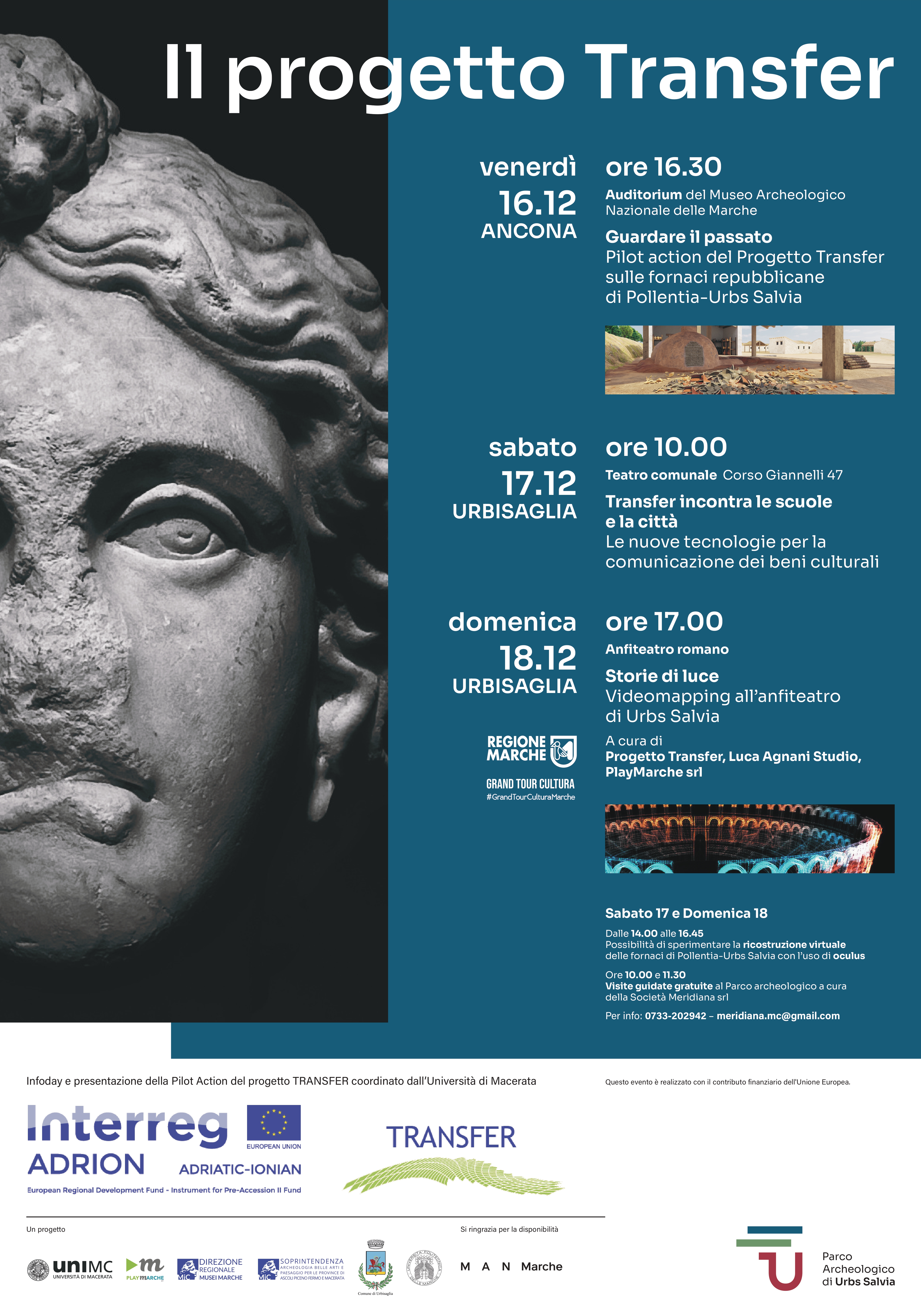 “Guardare il passato. Pilot action del Progetto Transfer sulle fornaci repubblicane di Pollentia-Urbs Salvia”